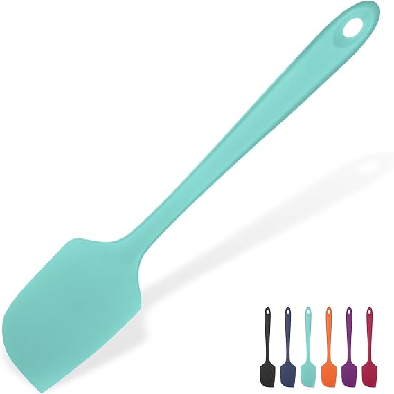U-Taste Large Silicone Spatula, 315℃ Heat Resistant, 29cm, Aqua Sky