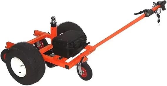 Electric Trailer Mover Dolly - Heavy Duty 2800 lbs Capacity - Adjustable Motorized Dolly for Moving Campers, Caravans, and Trailers