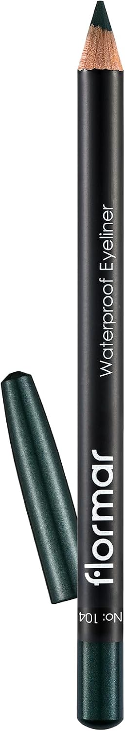 Flormar Eyeliner- Waterproof Eyeliner Cobalt Green 8690604109043 47000001-104 One Size