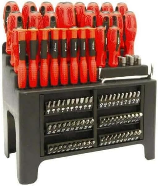 Rolson 28895 100 pc Screwdriver Set