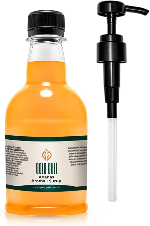 Gold Gull Ananas Aromalı Kahve & Meyve Şurubu 300 ml.