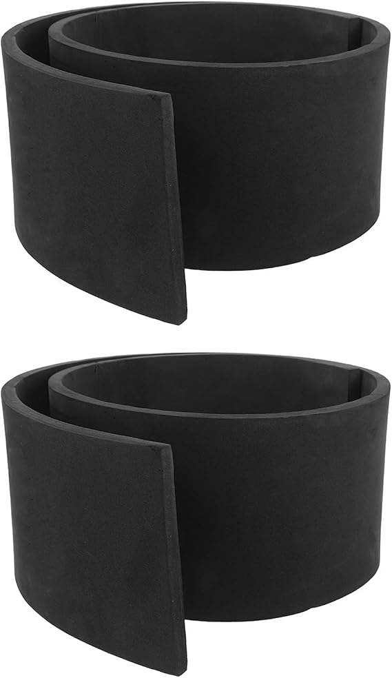 Black Sponge Squeegee Blade Refills 2pcs for Floor Scraping