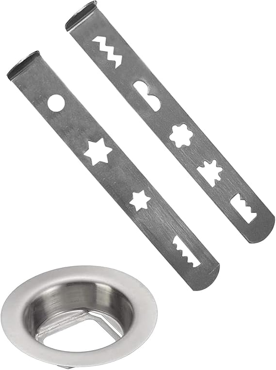 Cookie Maker Attachment Pastries Meat Grinder Stainless Steel Biscuit Mold for Dessert Creation Meat Grinder Accessory