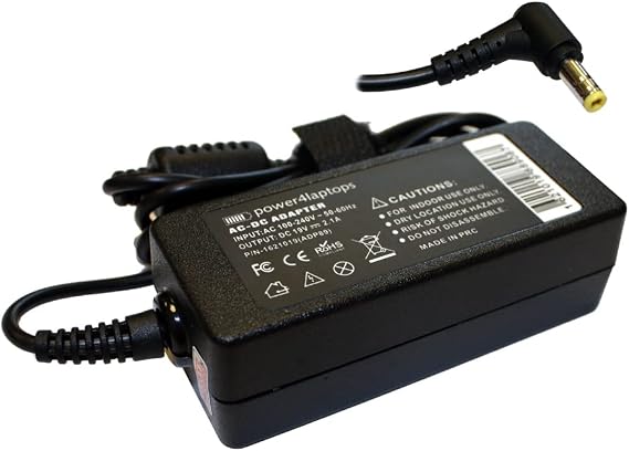 Power4Laptops Monitor Power Supply AC Adapter Compatible With Philips 27T1Q/BW