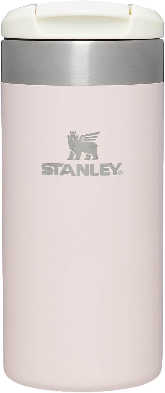 STANLEY The Aerolight Transit Mug Termos 0.35 Litre - Pembe Kuvars (Rose Quartz) | Paslanmaz Çelik