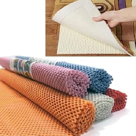 Orret Home Latex Carpet Anti-Slip, Anti-Slip Mat, Anti-Slip Carpet Mat for Carpet and Rugs (60x90 Cm)
