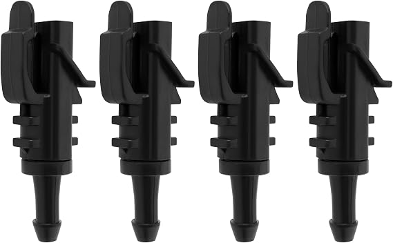 SG Store 4pcs Windscreen Washer Jet Nozzle Front Windshield Washer Jet Nozzle Windscreen Sprayer Replace OEM Number 98630-2L100 Compatible with Hyundai i30 Compatible with Kia Cadenza K7