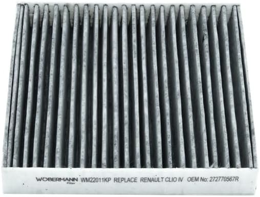 Wöbermann Karbonlu Polen Filtresi Renault Clio iv 1.2 16V 2012-2019 ile uyumlu