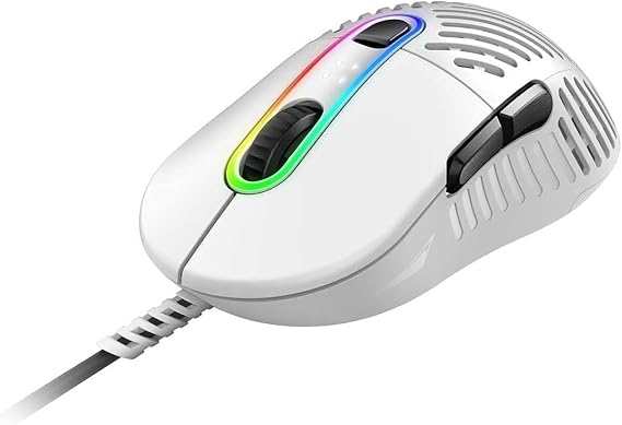 MOUNTAIN compatible Makalu 67 Gaming-Maus - weiß/schwarz