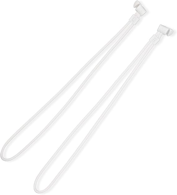 2pcs Controller Strap for Meta Quest 2 White Replacement Wrist Straps