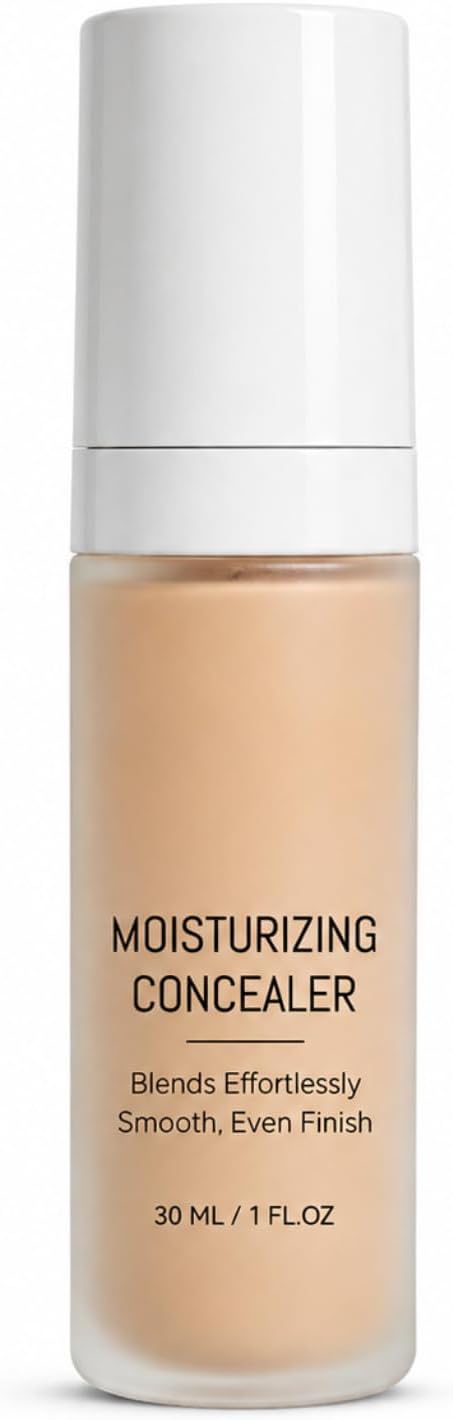 Intelligent Colour Changing Foundation for Mature Skin - Skin Tint Foundation with Hyaluronic Acid, Buildable Medium Coverage, Lightweight Dewy Glow, Colour Match Face Base for Daily Makeup