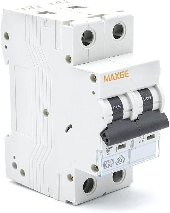 CABLEPELADO Alpha+ industrial magnetothermal switch | C curve 6kA-10kA | industrial/tertiary | International standards EN/IEC60898-1 | 2 Pole | 20A