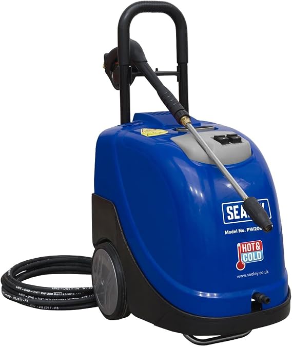 Sealey PW2000HW 135bar Hot/Cold Water Pressure Washer 230V