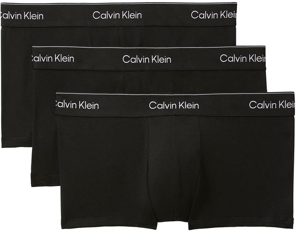Calvin Klein Men's Low Rise Trunk 3pk Trunks (pack of 1)