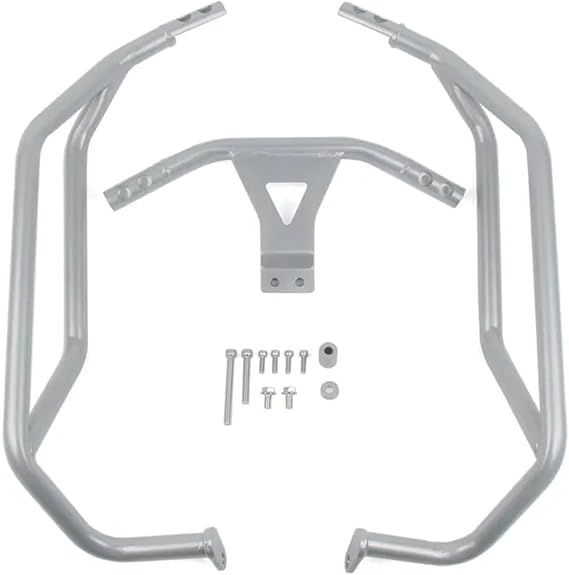 Crash Bars Engine Guard For CFMOTO For MT-X800 For MTX800 For MTX 800 2024+ Engine Guard Highway Crash Bar Motorcycle Frame Protection Upper Bumper Accessories(Silver)