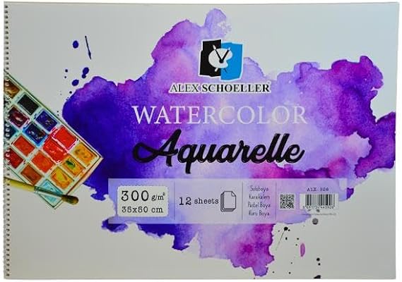 Alex Schoeller Watercolor Aquarelle 35x50 cm 926
