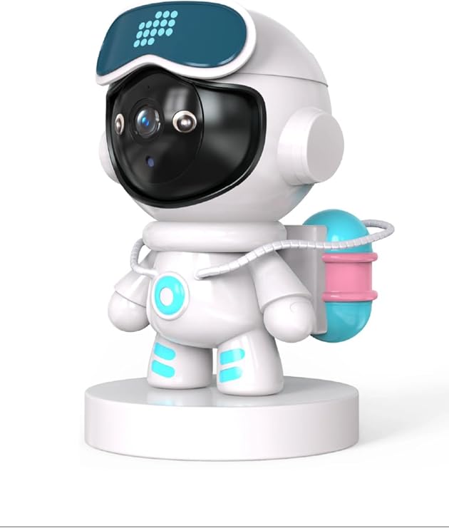 Akıllı Robot IP Kamera 4K Ultra HD 2MP 360° DöneN Gece Görüşlü Smart Wifi Ev Çocuk Güvenlik Kamerası