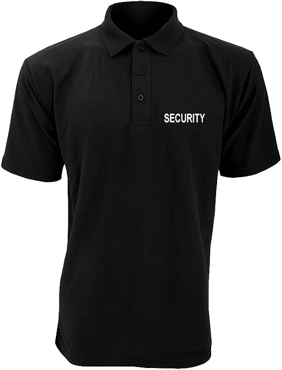 Workwear World Embroidered 'Security' Doorman Bouncer Classic Work Polo Shirt