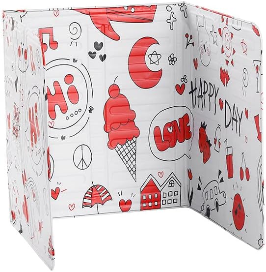 Kitchen Splashback, Folding Foil Splashback, Stove Splashback, Oil Splash Cover, Splashback, Home Kitchen, Cooking Splash, Kitchen Tools, 84 x 32.5 x 0.3 cm,B [Energy Class A]
