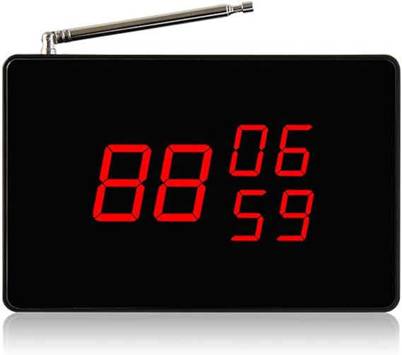 SINGCALL Waiter Calling System,Wireless Service Call System,Exquisite Fixed Receiver SC-R10