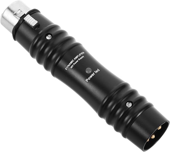 Microphone Preamp Dynamic Mic Sound Amplifier Portable Voice Booster for Concerts Stage Use