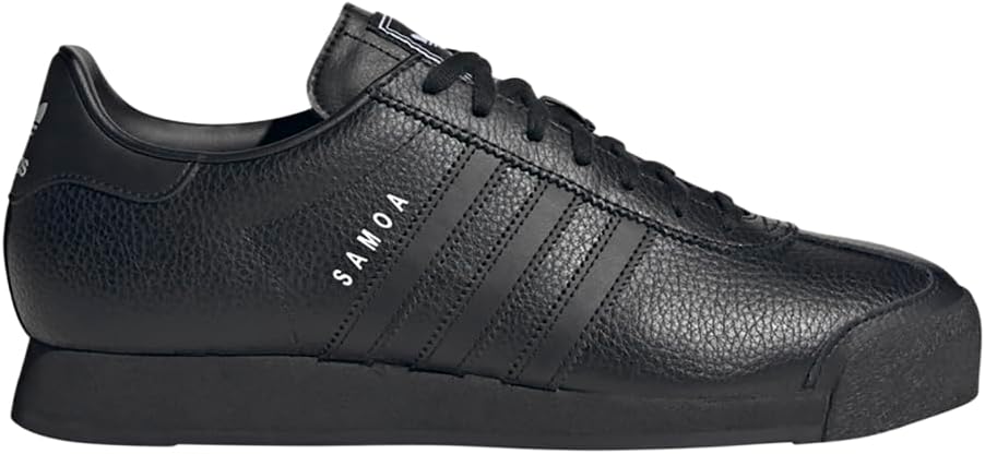 adidas Mens Samoa Lace Up Sneakers Shoes Casual - Black