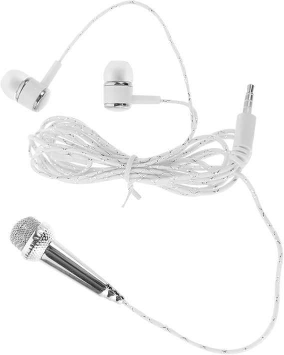 Abaodam Mini Phone Microphone Compact Voice Recording Mic for Interviewing
