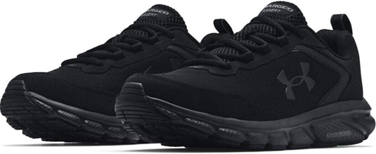 Under Armour Men's Charged Assert 9, Black 003/Black, 10 M US
