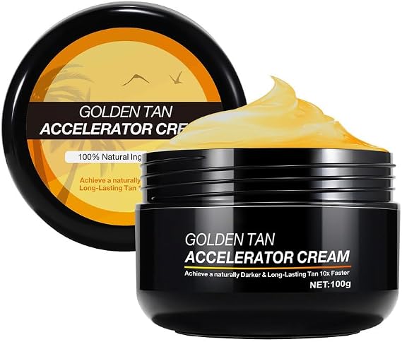 Tanning Accelerator 100g, Tan Enhancers & Accelerators for Sun, Tanning Cream Effective in Sun-Beds & Outdoor Sun