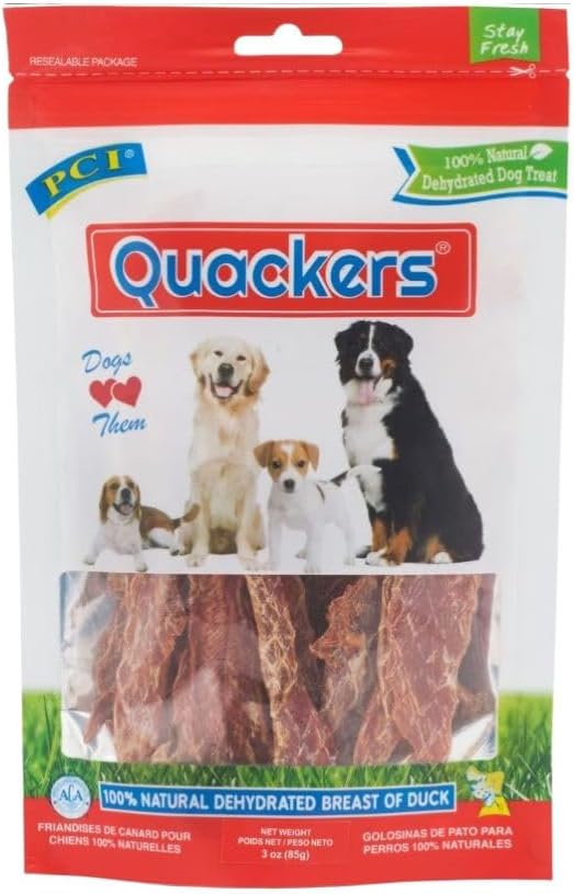 Pet Center Natural Dog Treats Quackers Dog Treats