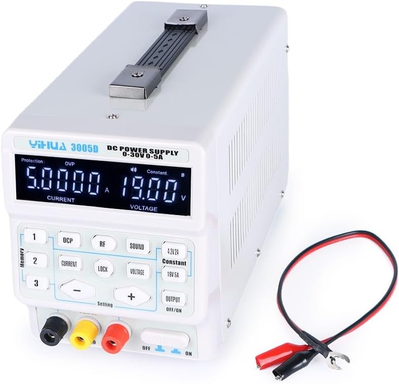 WellHise 3005D 0-30V 5A Programlanabilir DC Güç Kaynağı WellHise DC