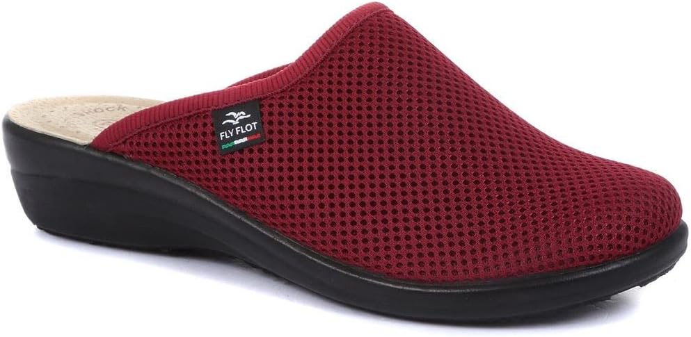 FlyFlot Ladies Wide Fit Clogs