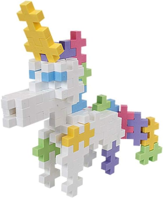 PLUS PLUS 52229 – parçalarını kullanıyoruz mini pastel Mix, 100 adet