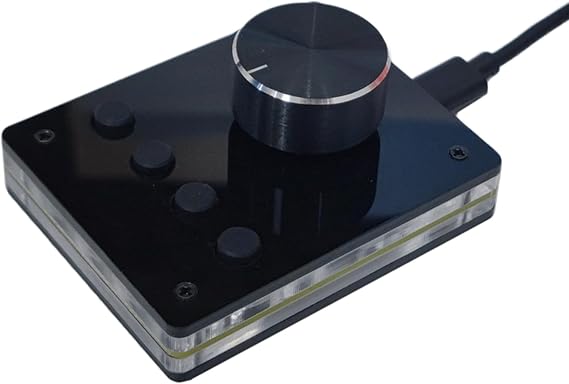 USB Volume Control Knob Volume Controller for Computer/Laptop/PC Adjuster/Computer Volume Control Keyboard