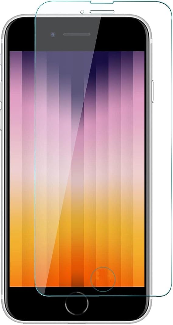 Microcase iPhone SE 2022 Tempered Glass Cam Ekran Koruyucu