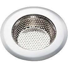 9 cm Paslanmaz Çelik Evye Süzgeci, Tıkanma Önleyici Metal Lavabo Filtresi, Banyo ve Mutfak Lavabo Gider Süzgeci, Kolay Temizlenir