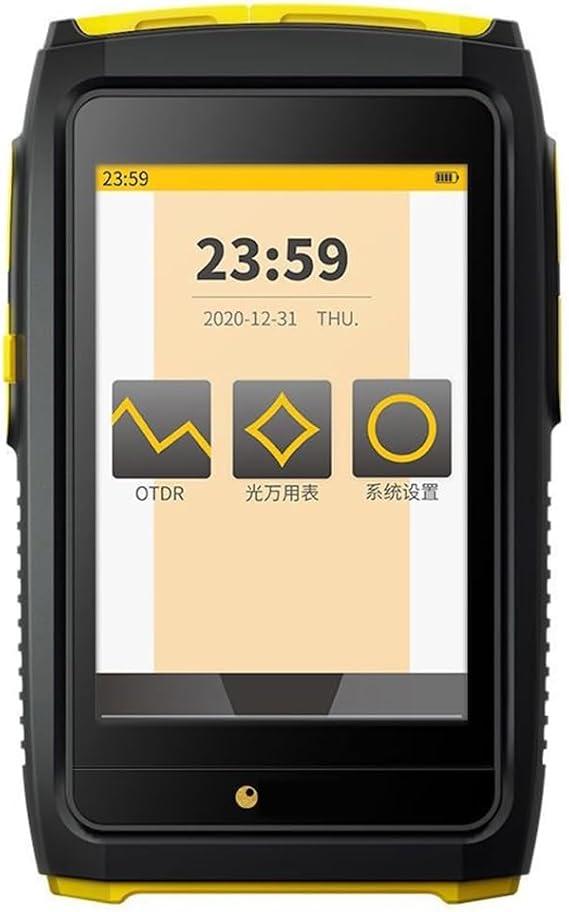 Mini OTDR Optic Otdr Optical Reflector Active Fiber Live Tester 1550nm 20dB 80km SC Fiber Reflectometer Touch Screen