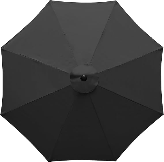 Parasol Replacement Canopy for 3 Meter 8 Rib Patio Umbrella, Waterproof Polyester, UV Protection, Garden Parasol Cover,Cantilever Umbrella Cloth