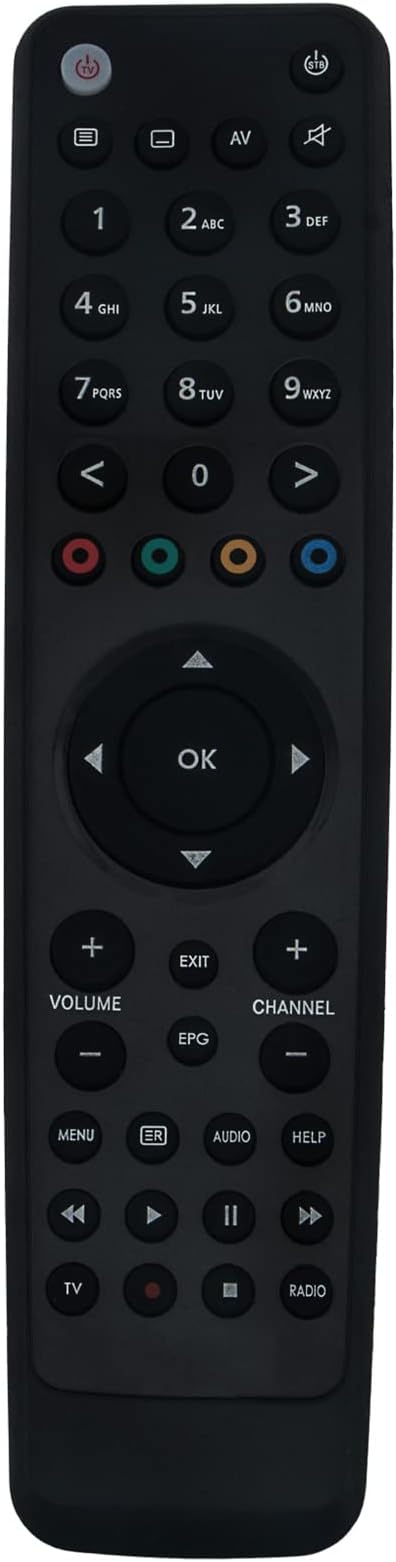 Replace Infrared Remote Control Fit for Vu+ SOLO/SOLO 2/SOLO SE/SOLO