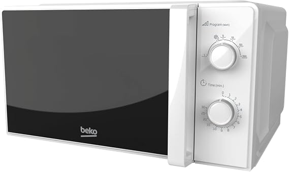 BEKO Microwave Free Installation MOC20100WFB: 700 W 20 L White [Energy Class A]