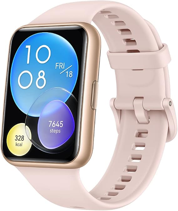 HUAWEI Watch Fit 2 akıllı saat - aktivite izleyici hart slag- en bloedzuurstofmonitoring - uzun ömürlü batterij tot 10 dagen - su geçirmez fitness saati met çok spor izleyici - Sakura Roze