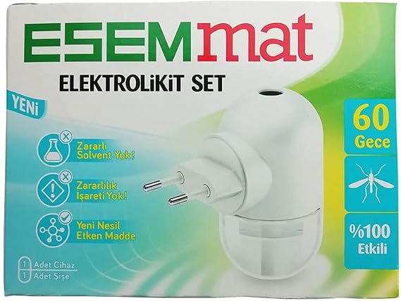 Esemmat Elektrolikit Isı Kontrollü Set 60 GECE