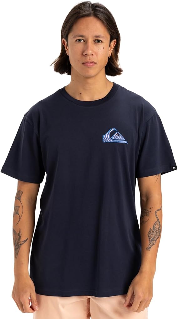 Quiksilver Window Pane Ss Tişört Erkekler