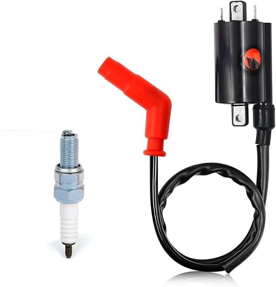 Ignition Coil & Spark Plug For Yamaha Raptor 700 Raptor 700R YFM 700 700R 2006-2018 4DN-82320-00-00 2UJ-82310-00-00