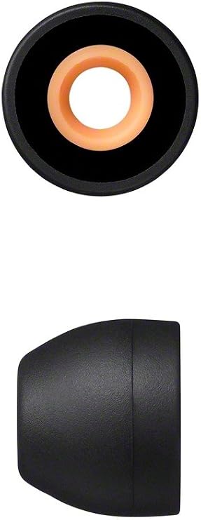 Sony Hybrid Ear Tips EP-EX11S: S Size, 4-Pack Black EP-EX11S B