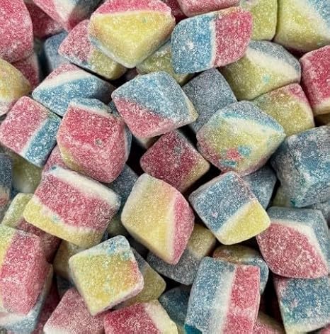 Tutti Frutti Cubes │ Gift Jar │ 660g │ Original Tutti Frutti Cubes Retro Sweets Victorian Gift Jar by Candy Hive - Timeless Treats, Authentic Flavour