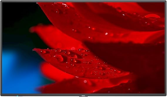 NEC 49 MA491 Display - 49 Black Large Format Display 4K UHD 500 cd/m2 24/7 Operat
