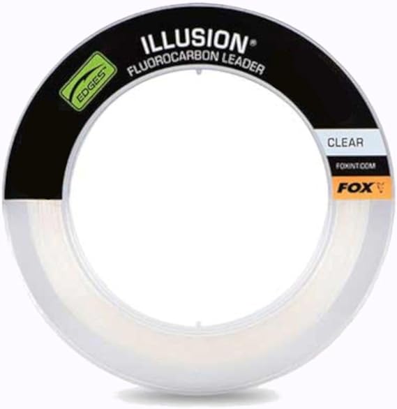 Fox Edges Illusion Fluorocarbon Leader 50m Clear