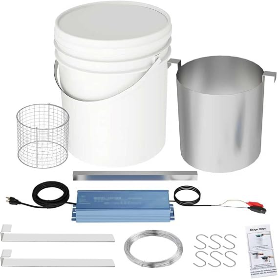 Electrolysis Rust Removal Kit for Metal, DIY Electrolysis Machine for Rust