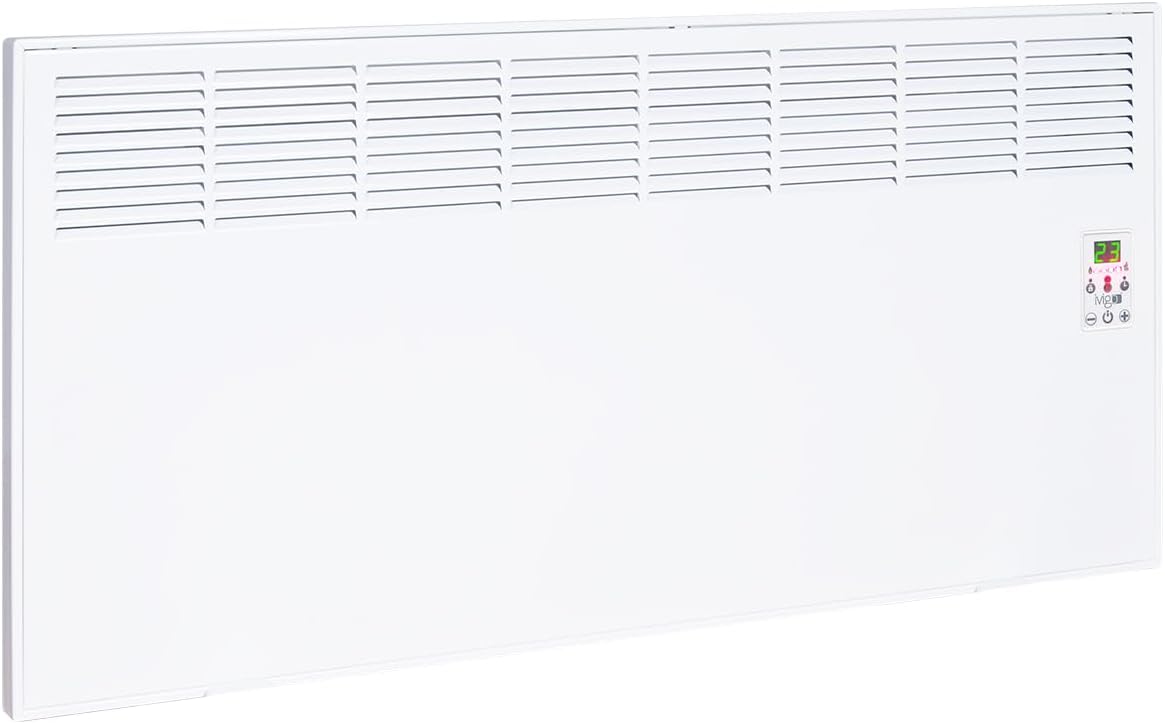 Ivigo Electric Panel Convector Heater Digital 2500 Watt White EPK4590E25B